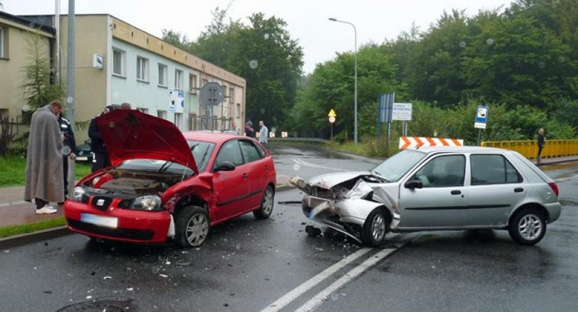 Kartuzy. Kolizja na 3 Maja