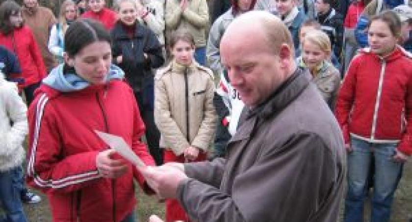 Powiatowe Biegi Przełajowe w Łączyńskiej Hucie