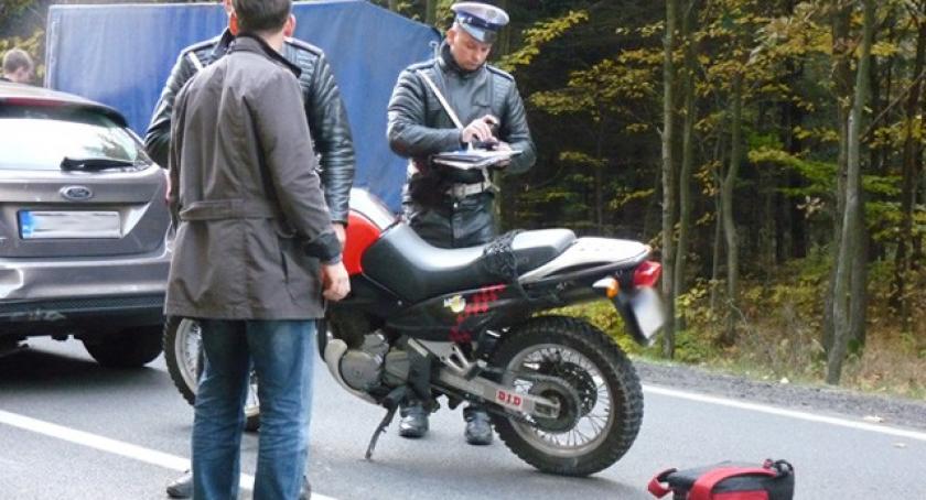 Borcz. Śmiertelny wypadek - motocyklista nie żyje