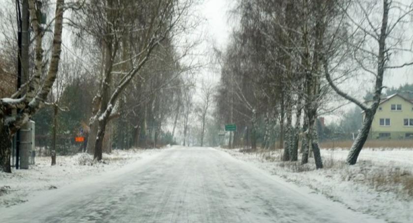 Atak zimy - jest ślisko!