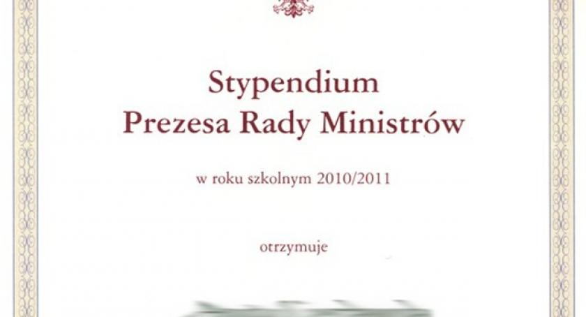 Powiat. Stypendia premiera także dla naszych uczniów