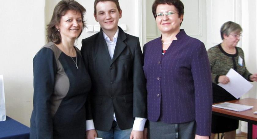 Barnim Kwidziński laureatem wojewódzkiego konkursu z matematyki