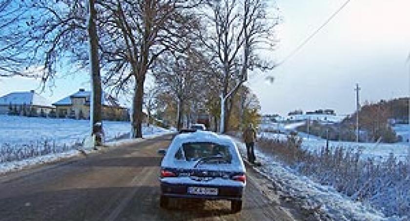 Lodowisko na jezdniach! Nagły atak zimy