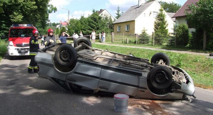 Garcz. Volvo dachowało na 211-tce