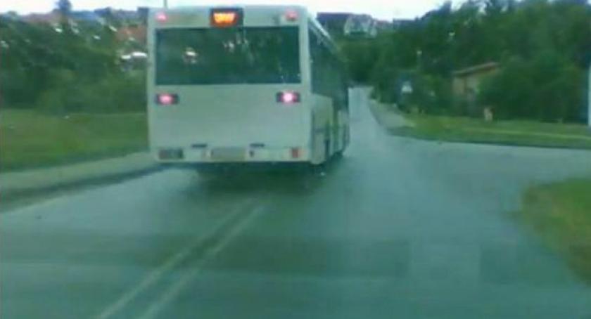 Powiat. Autobusem jak po torze wyścigowym