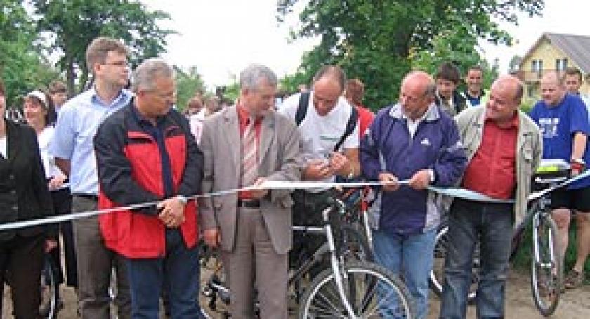 Oddano do użytku Błękitny Szlak Rowerowy