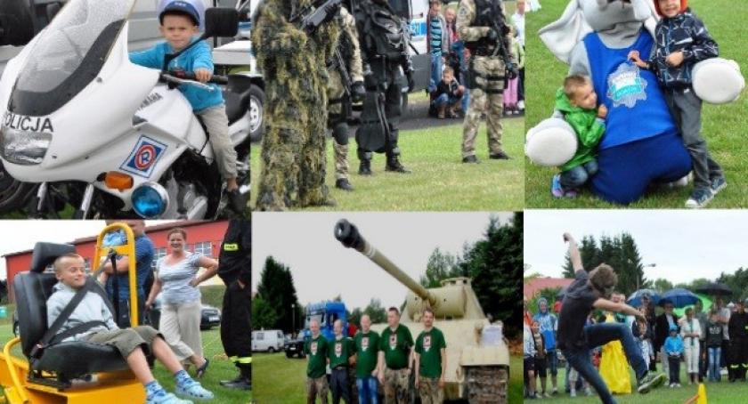 Chmielno. Bawili się, uczyli i poznawali tajniki pracy służb mundurowych. X Festyn 