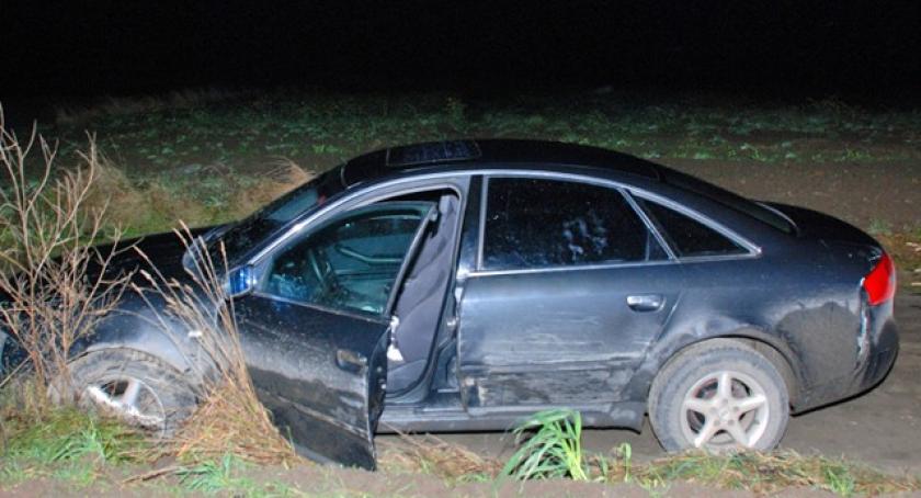 Policyjny pościg za pijanym 18-latkiem w audi