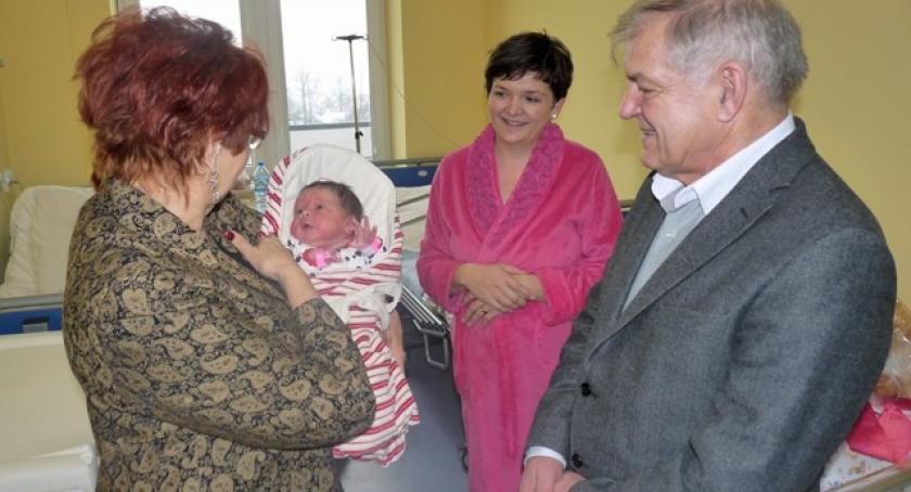 Dominika pierwszym noworocznym dzieckiem w powiecie
