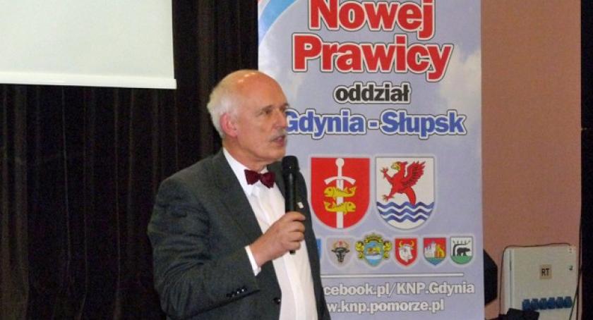 Janusz Korwin-Mikke w Kartuzach: 