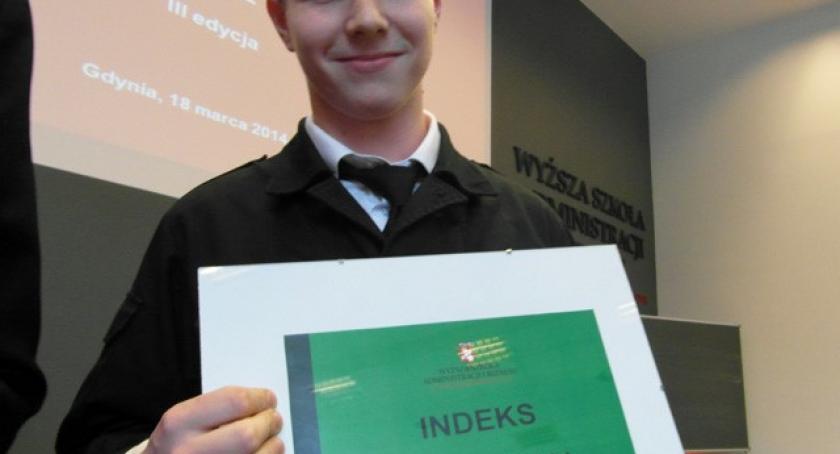 Kartuzy. Uczeń II LO wygrał indeks WSAiB
