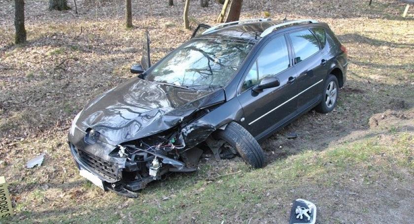 Szymbark. Wypadek na krajowej 