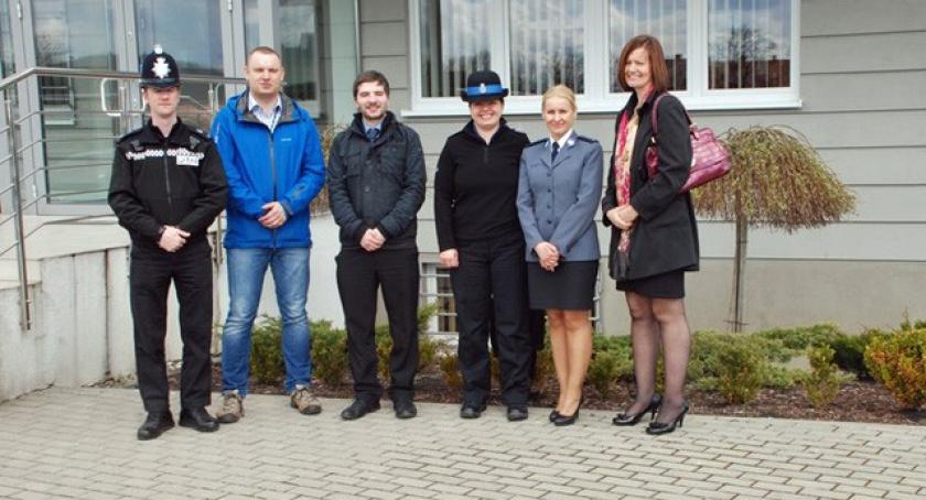 Angielscy policjanci w Kartuzach