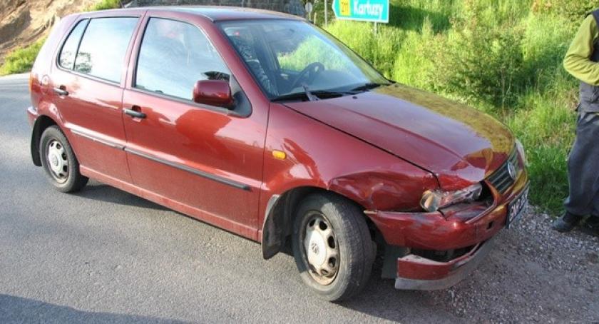 Sierakowice. Zderzenie dwóch volkswagenów