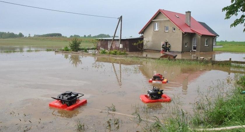 Krajobraz po burzy w powiecie kartuskim