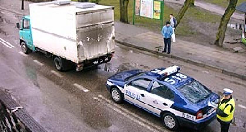 Potrącenie na Placu Św. Brunona w Kartuzach