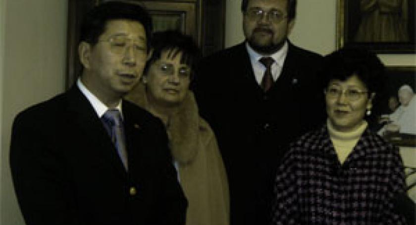 Ambasador Chin w Kartuzach