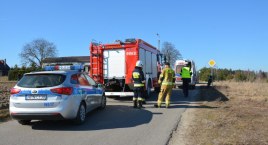 Kamienica Szlachecka. Zderzenie motocykla z oplem