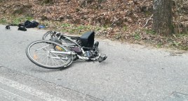 Śmiertelne potrącenie rowerzysty na trasie Prokowo-Kolonia