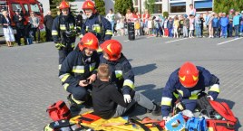 Ewakuowano uczniów Zespołu Szkół w Pomieczynie - na korytarzu wybuchł pożar
