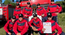 Sportowa rywalizacja strażaków z gminy Kartuzy 