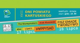 Dni Powiatu Kartuskiego już 16 i 17 lipca! Szykują się niezapomniane koncerty!