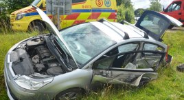 Kobysewo. Zderzenie busa z citroenem