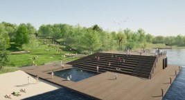 Kartuzy znów będą kurortem? Tak ma wyglądać plaża nad Klasztornym Dużym