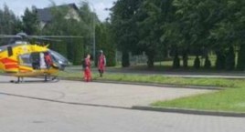 Sierakowice. 14-latek wywrócił się na hulajnodze - w akcji LPR
