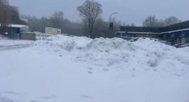 Kaszuby pod śniegiem. Fatalne warunki na drogach