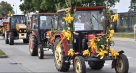 Dożynki Gminno-Parafialne w Przodkowie - rolnicy podziękują za plony