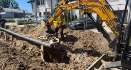Trwa modernizacja wodociągu i rozbudowa retencji w Baninie