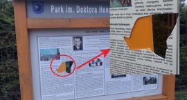 Kartuzy. Zniszczono tablicę upamiętaniającą dra Kotowskiego