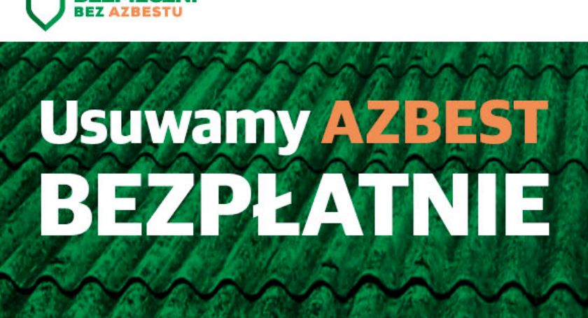 Odbiorą azbest bezpłatnie