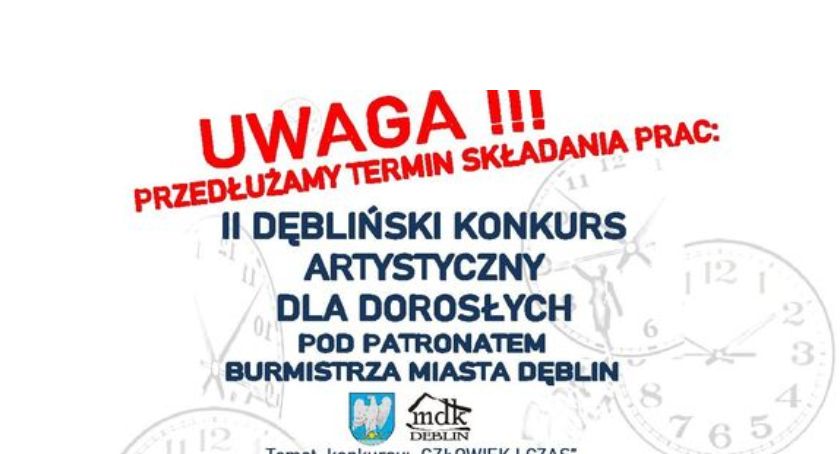 Dęblin: Prace na konkurs w MDK można składać do 19 czerwca 