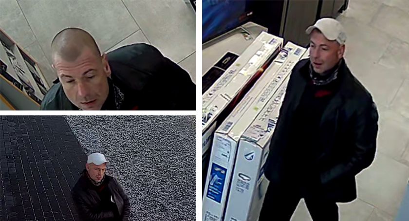 Rozpoznajesz tego mężczyznę? Jest poszukiwany przez Policję