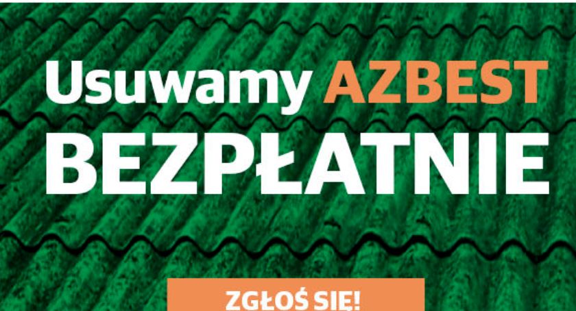 Usuń azbest bezpłatnie