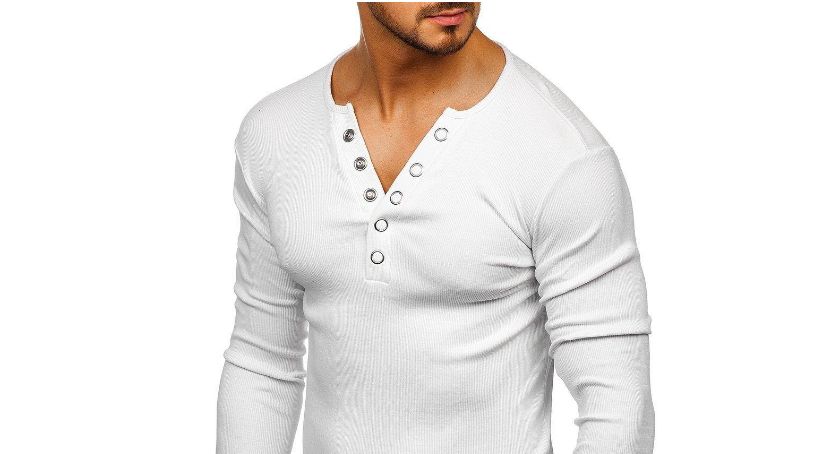 Wiosna to idealny czas na longsleeve męski henley! Sprawdź, jak powinna wyglądać