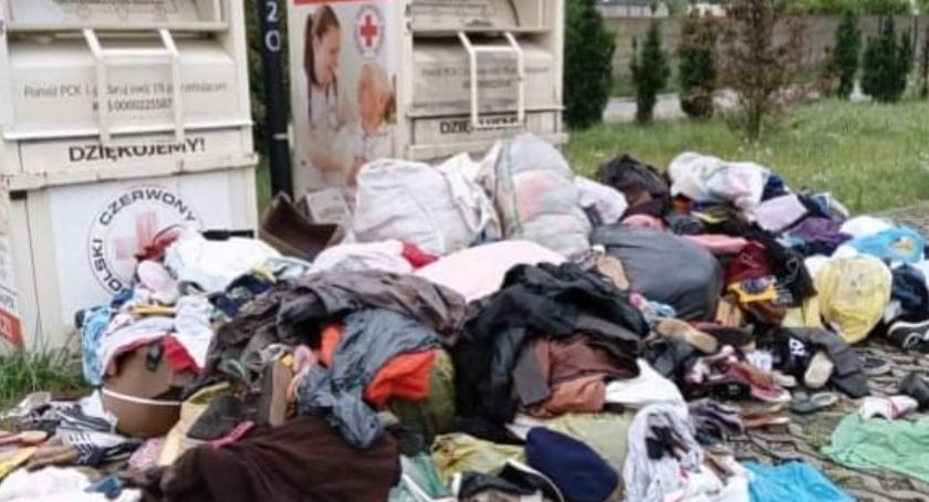 Przepełnione kontenery PCK psują wizerunek miasta