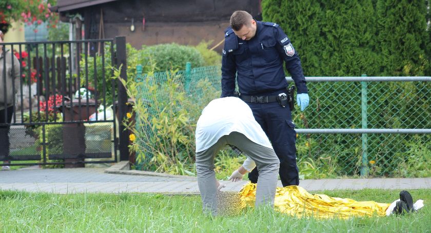 Zwłoki obok miejskiego targowiska