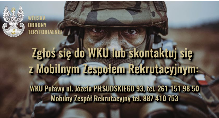 DEBLIN. 22 dębliński batalion lekkiej piechoty zaprasza w swoje szeregi