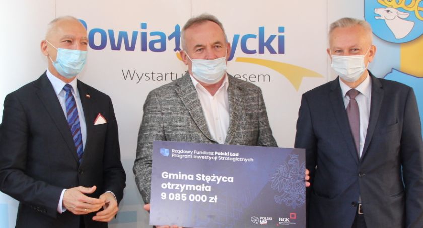 STĘŻYCA: Trzy inwestycje otrzymały dofinansowanie