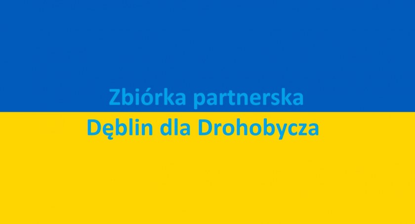 Dęblin wesprze miasto partnerskie Drohobycz. Rusza zbiórka darów 