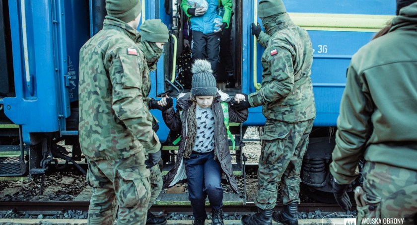 Lubelscy Terytorialsi wspierają organizację pomocy dla uchodźców z Ukrainy