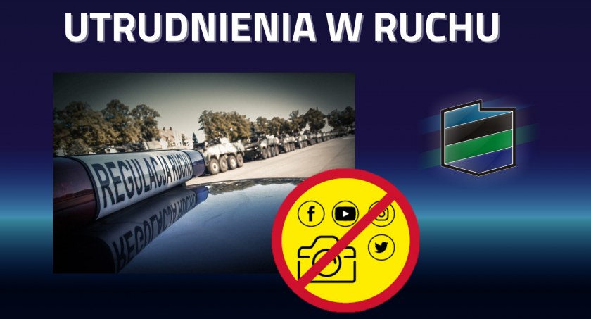 Wojsko apeluje: nie publikujcie zdjęć transportowanego sprzętu!