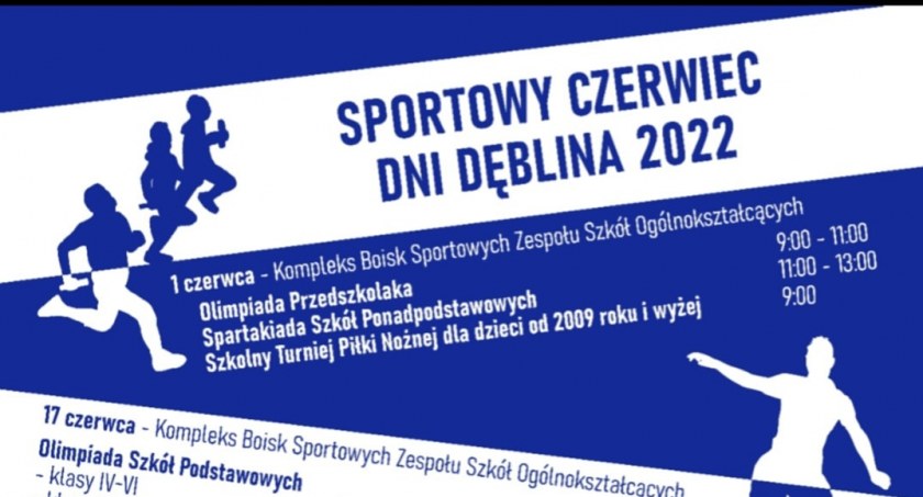 Czerwiec w Dęblinie upłynie pod znakiem sportowych imprez
