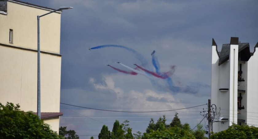 Dęblin i okolica zamarła na pół godziny. Ale to był pokaz! (zdjęcia)