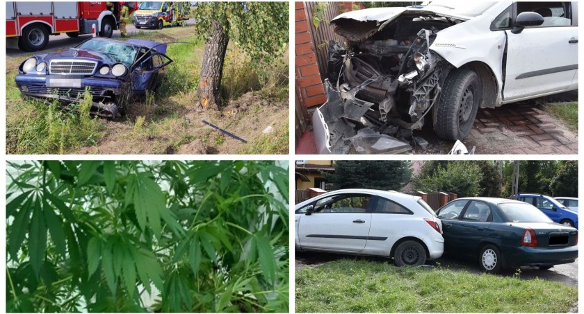Lubelskie - 19-latek, nie chcąc potrącić rowerzystki, wjechał w ogrodzenie