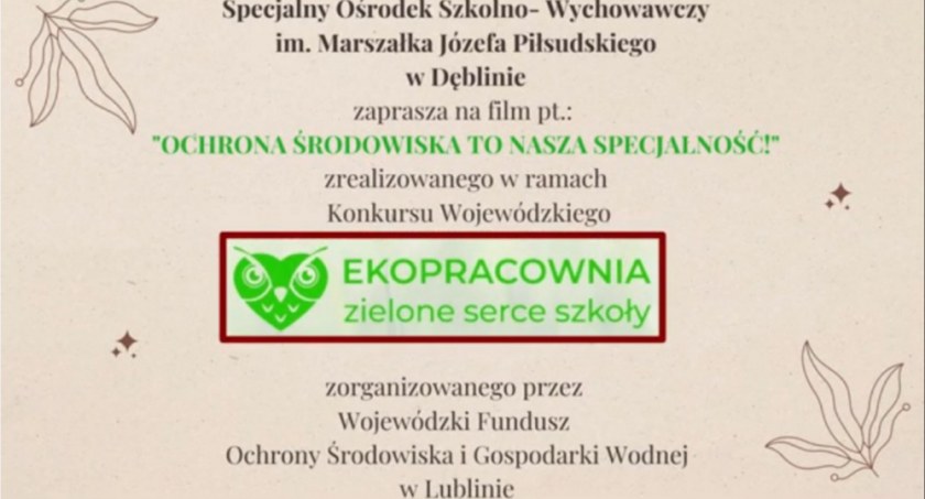 SOSW-u ekologiczne starania
