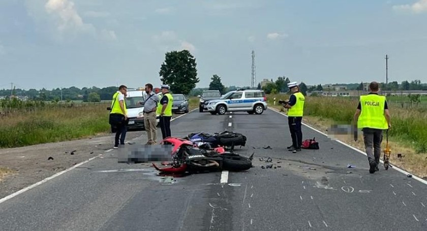 Dęblinianin zginął w wypadku (zdjęcia)